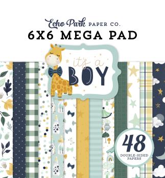 Echo Park "It´s a Boy" 6x6" Cardmakers Mega Pad