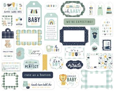 Echo Park "It´s a Boy" Frames & Tags