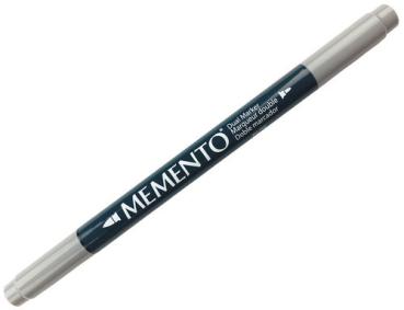 Tsukineko - Memento Ink Marker Dual Tip - London Fog   