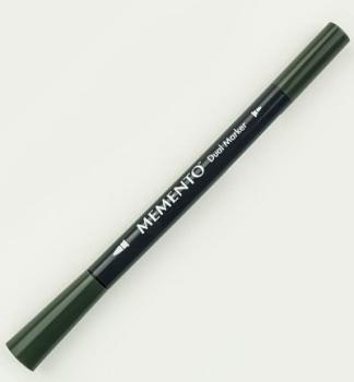 Tsukineko - Memento Ink Marker Dual Tip - Northern Pine   