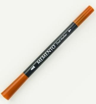 Tsukineko - Memento Ink Marker Dual Tip - Potter's Clay   