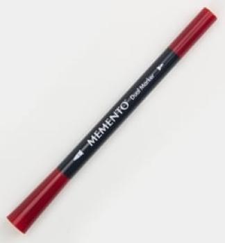 Tsukineko - Memento Ink Marker Dual Tip - Rhubarb Stalk   