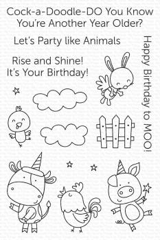 My Favorite Things Stempelset "Barnyard Birthday" Clear Stamp Set