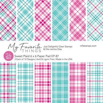 My Favorite Things Sweet Plaid 6x6 Inch Paper Pad