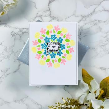 LDRS-Creative Finest Blooms Pirouette 6x8 Inch Clear Stamps