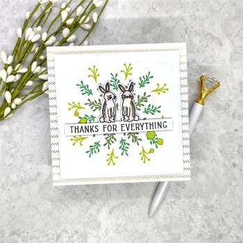 LDRS-Creative Finest Blooms Pirouette 6x8 Inch Clear Stamps