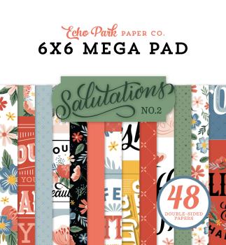 Echo Park "Salutations No.2" 6x6" Cardmakers Mega Pad