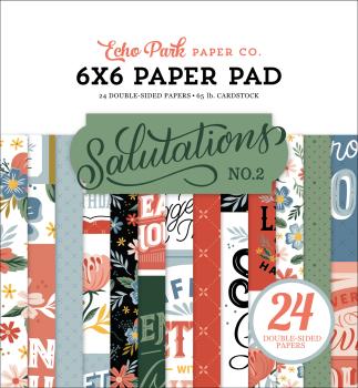 Echo Park "Salutations No.2" 6x6" Paper Pad