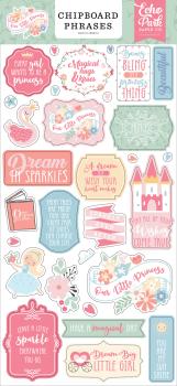 Echo Park "Our Little Princess" Chipboard - Sticker