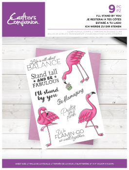 Crafters Companion - I'll Stand by You - Clear Stamps