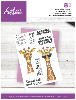 Crafters Companion - Reach for the Sky - Clear Stamps