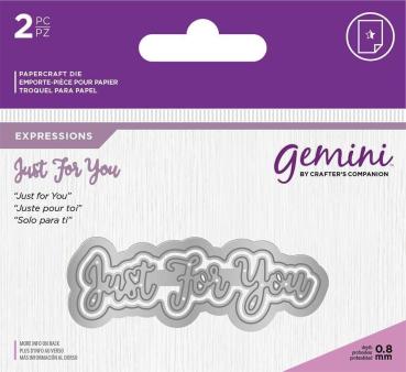 Gemini Just For You Expressions Dies  - Stanze - 