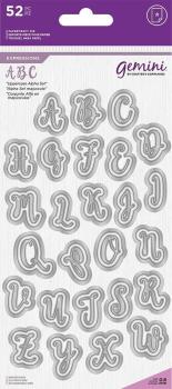 Gemini Uppercase Alphabet Set Expressions Dies  - Stanze - 