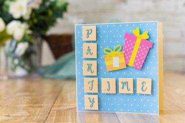 Gemini Uppercase Alphabet Set Expressions Dies  - Stanze - 