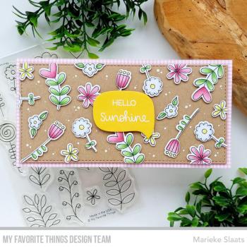 My Favorite Things Stempelset "Floral Whimsy" Clear Stamp Set