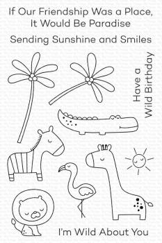 My Favorite Things Stempelset "Paradise Pals" Clear Stamp Set
