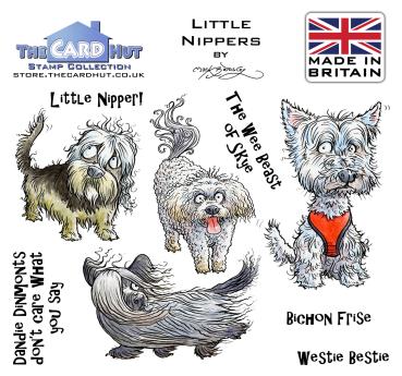 The Card Hut In The Doghouse: Little Nippers Clear Stamps Stempelset 