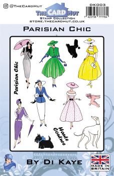 The Card Hut Parisian Chic Clear Stamps Stempelset 