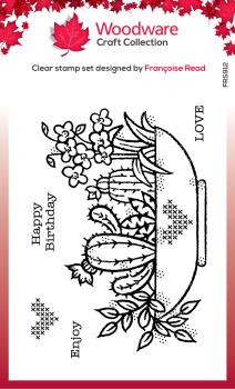 Woodware Plant Display Clear Stamps - Stempel 