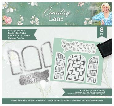 Crafters Companion - Country Lane Cottage Window - Stanze & Stempel