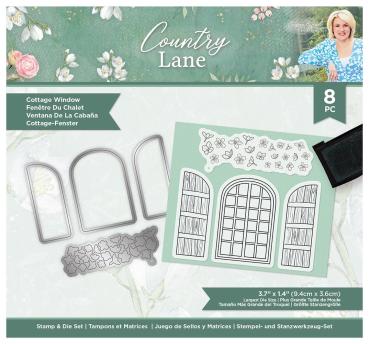 Crafters Companion - Country Lane Cottage Window  - Stanze & Stempel