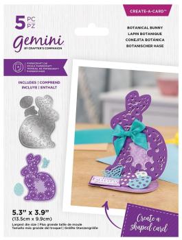 Gemini Botanical Bunny Create-a-Card Dies  - Stanze - 