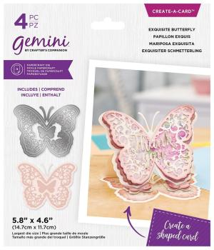 Gemini Exquisite Butterfly Create-a-Card Dies  - Stanze - 