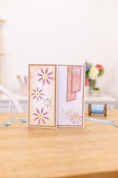 Gemini Flourishing Flowers Cut and Emboss Folder - Schneide- und Prägeschablone - 