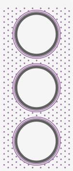 Gemini Pretty Polka Dots Cut and Emboss Folder - Schneide- und Prägeschablone - 