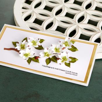 Spellbinders Die "Dogwood" Stanzschablone