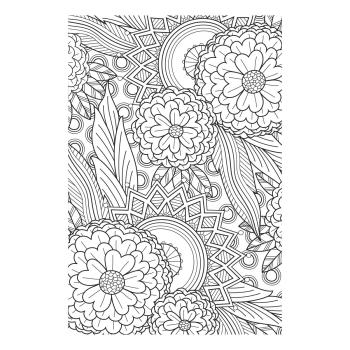 Spellbinders Stempelset "In Bloom"