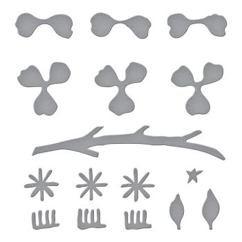 Spellbinders Die "Peach Blossom " Stanzschablone
