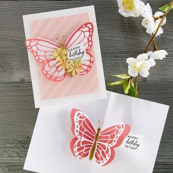 Spellbinders Die "Pop-Up Butterfly " Stanzschablone