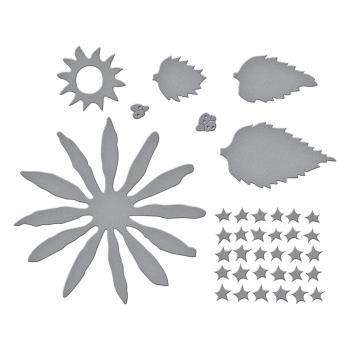 Spellbinders Die "Sunflower and Ladybugs " Stanzschablone