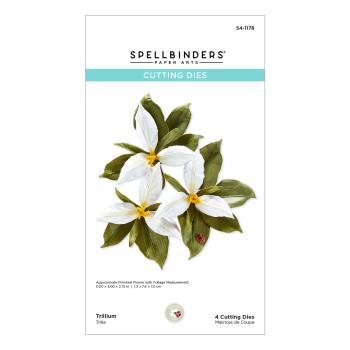 Spellbinders Die "Trillium " Stanzschablone