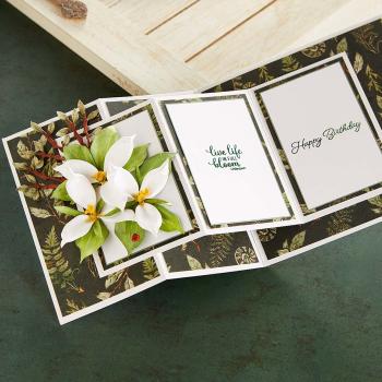 Spellbinders Die "Trillium " Stanzschablone
