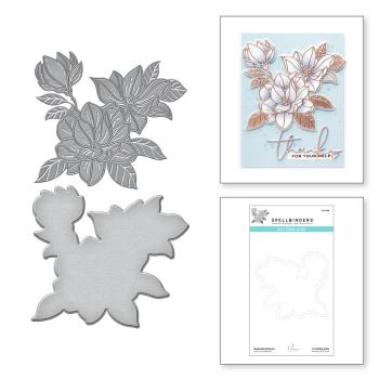 Spellbinders Die "Magnolia Blooms " Stanzschablone