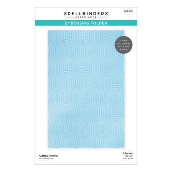 Spellbinders Embossingfolder "Optical Arches" - Prägefolder