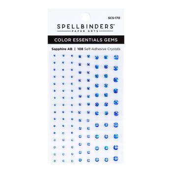 Spellbinders  "Sapphire Aurora Borealis Color" Essentials Gems - Schmucksteine