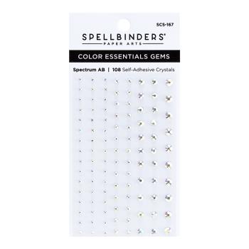 Spellbinders "Spectrum Aurora Borealis Color" Essentials Gems - Schmucksteine