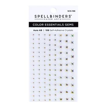 Spellbinders "Aura Aurora Borealis Color" Essentials Gems - Schmucksteine
