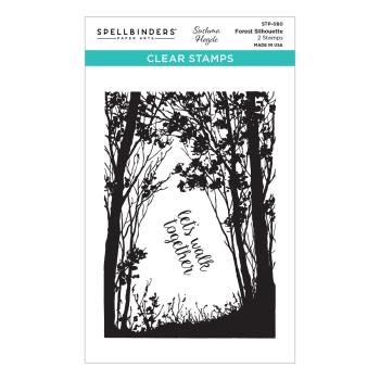 Spellbinders Stempelset "Forest Silhouette"