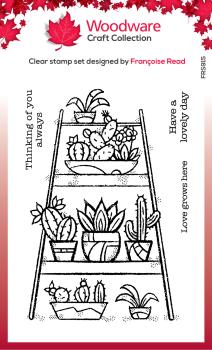 Woodware Indoor Garden Clear Stamps - Stempel 