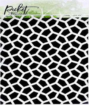 Picket Fence Studios Cobblestone  Stencil - Schablone