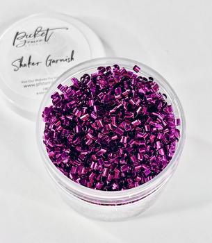 Picket Fence Studios Shaker Garnish Metallic Purple  - Shakerelemente