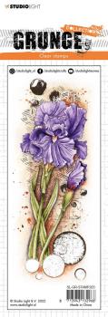 Studio Light - Clear Stamp Grunge collection Iris - Stempel