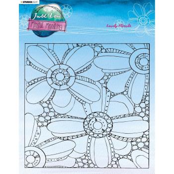 Studio Light - Clear Stamp Mindful Moodling silikonstempeln Lovely florals