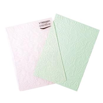 Vaessen Creative - Embossingfolder "Stechpalmenzweige" - Prägefolder