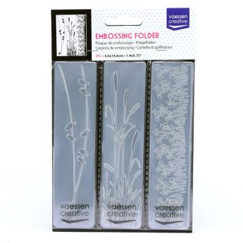 Vaessen Creative - Embossingfolder " Natur " - Prägefolder