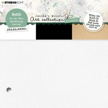 Studio Light - Jenine's mindful art journal seiten refill for new awak